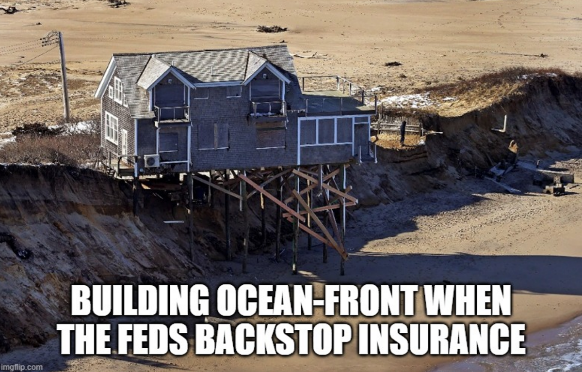 House on ocean side