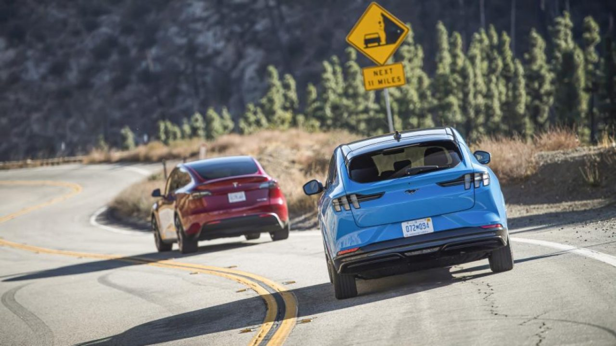 EVs on the road